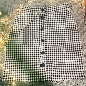 Classic Plaid Mini Skirt